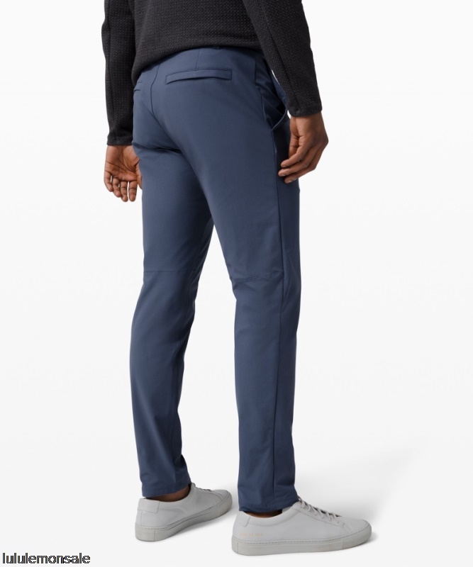 Lululemon Deutschland DELULU706 | Lululemon Deutschland Iron Blue Commission Classic-Fit Hose 32 Warpstreme